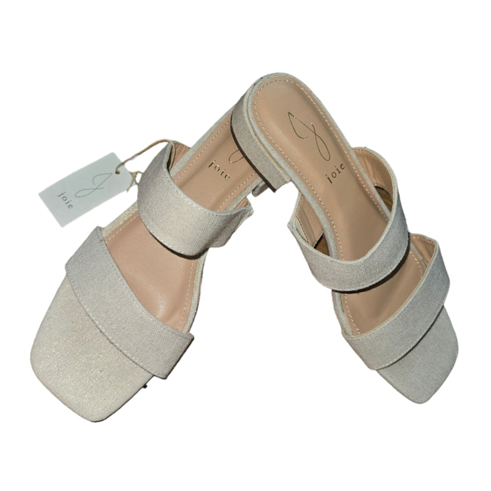 Joie Cream Heeled Sandals